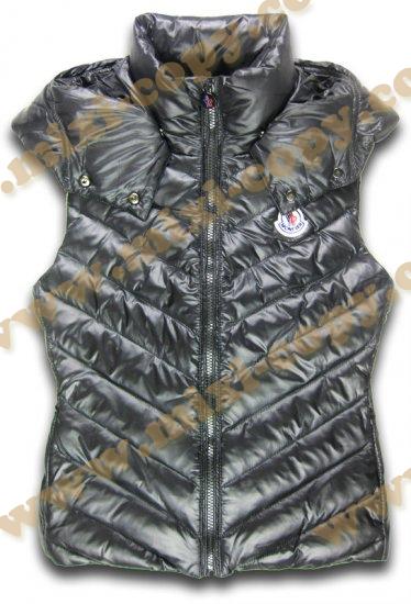 モンクレール レディース moncler ダウンベスト ブラック