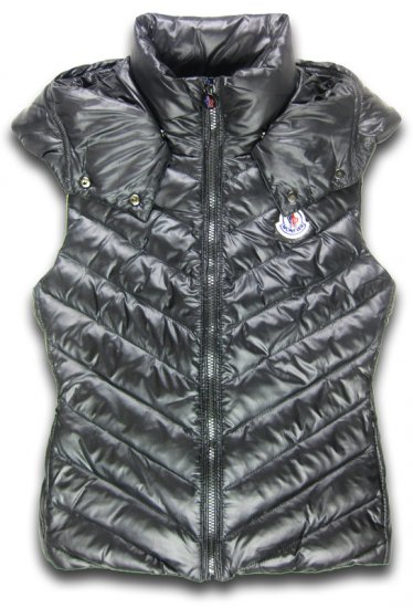 モンクレール レディース moncler ダウンベスト ブラック