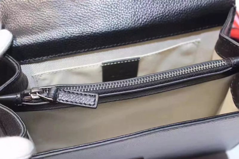 ブランド後払い グッチ  GUCCI セール価格 448075-1 黒色ショルダーバッグ  斜めがけショルダー トートバッグブランドコピー代引き