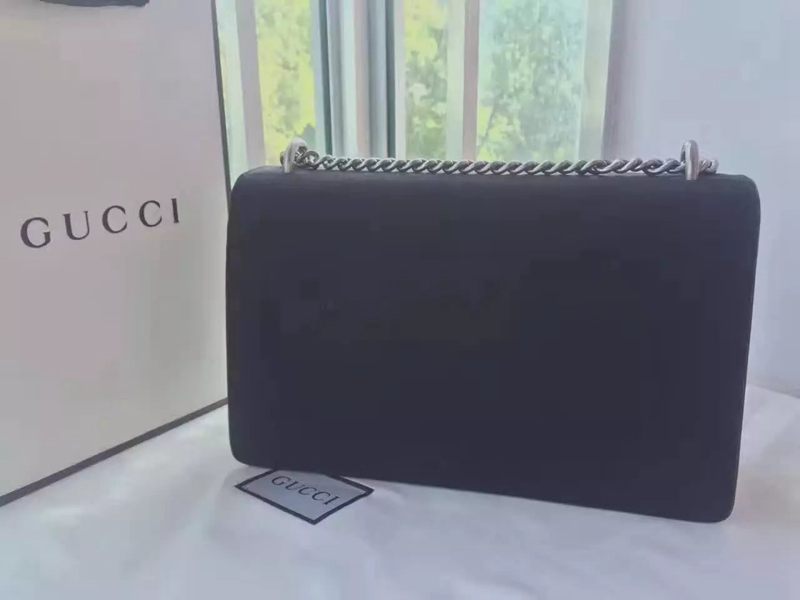 ブランド後払い グッチ  GUCCI  400249-1 レディース 黒色斜めがけショルダーブランドコピーバッグ国内発送専門店